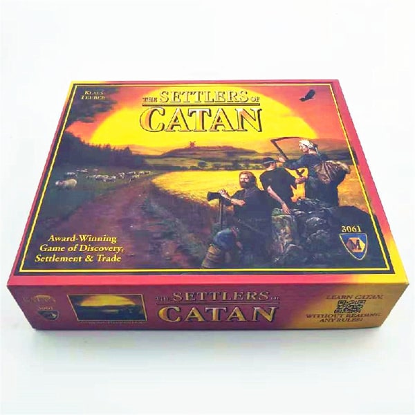 Adventures of Catan -lautapeli aikuisille ja yli 10-vuotiaille perheille CATANTHE SETTLERE Exquisite Catan