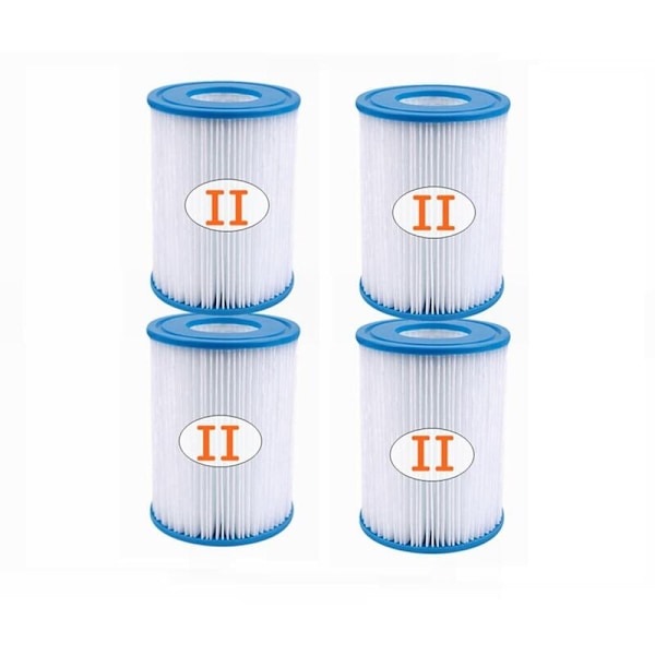 Pakke Type II Svømmepolsfilterpatroner - Til Type II Filter - Til 58094