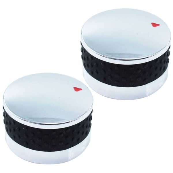 5 Kontrolknapper Udskiftning til Propan Naturgas Komfur/Komfur, i Rund Spejl Diameter 2,2 Tommer
