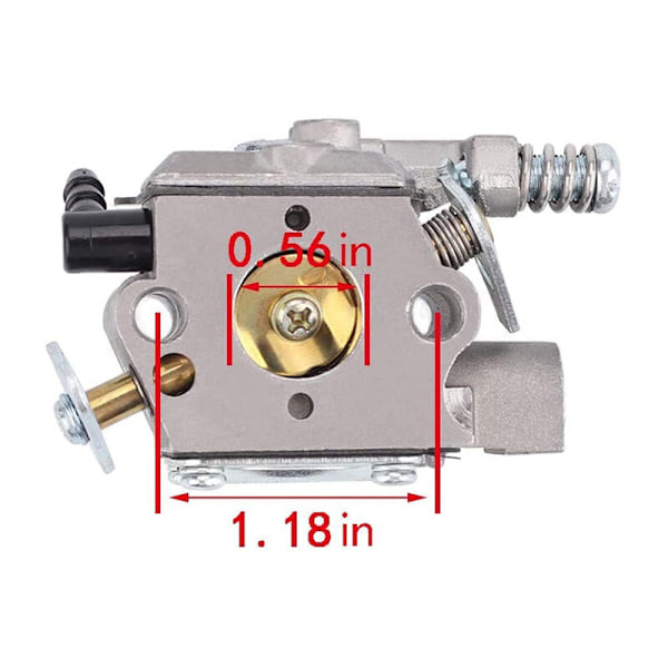 LaBlanc-ketjunsaha CS300 CS301 CS305 CS306 CS340 CS341 Walbro WT-589 -kaasutin