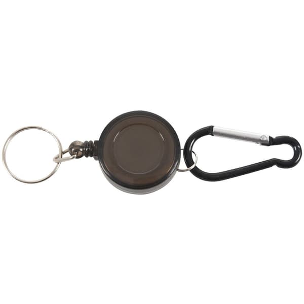 10 x Retractable Desktop ID-kortholder, Karabinhage Nøglering