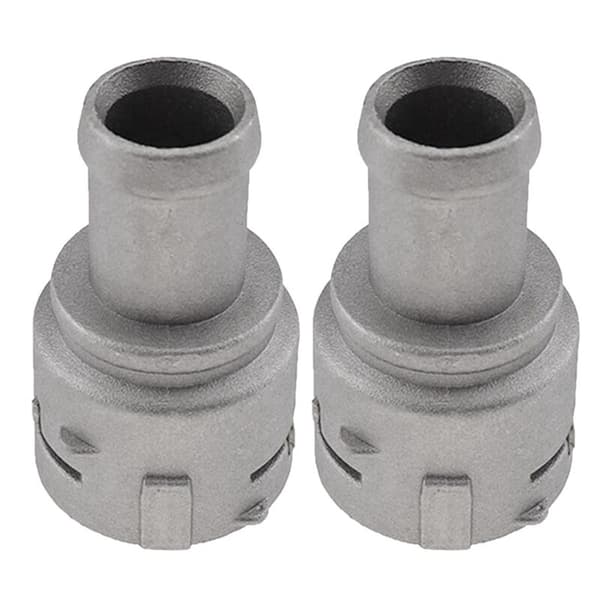 4x Flange Rør Væskekøling 3B0122291B Aluminium Forbindelse til Golf Bettle A1 A3 TT Sæde