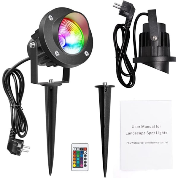 Utomhus Trädgård Laser Gräsmatta Landskap Ljus Projektor Jul Fest Snöflinga Flerfärgad Utomhuslampa - RWOutdoor Lamp