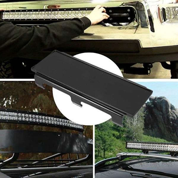 52 Tommers Beskyttende Deksel Snap On Svart For Rett Buet LED Lysstang Lastebil