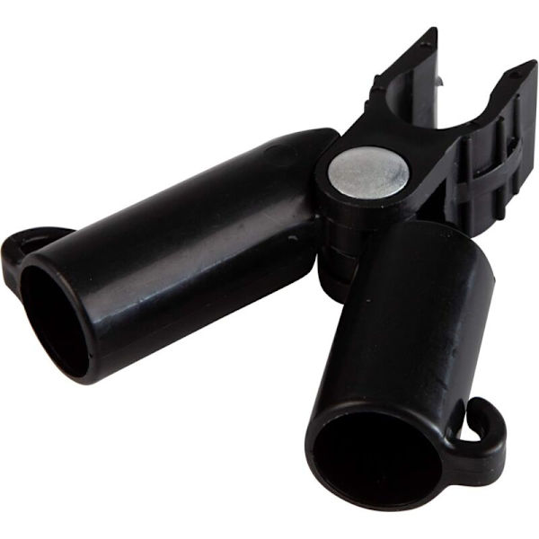 Sett med 4 koblinger for Tutors - Diameter: 11 mm - Svart - 07256-11mm