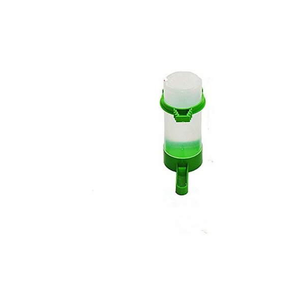 Fuglebur Vanddispenser - Plastik Fuglefoder/Vanddispenser Automatisk Frøvanddispenser Bur til Papegøje Undulat (140ml)