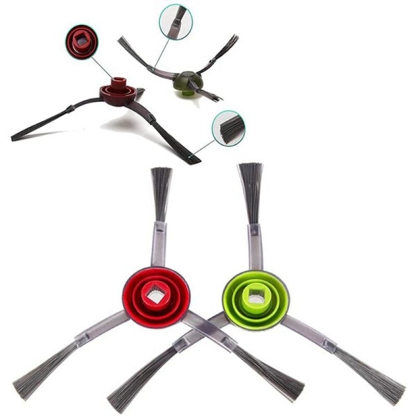 Lämplig för Deebot Ozmo T8 T8 T9 N8 Pro Robotdammsugare Reservdelar Sidoborste Tillbehör