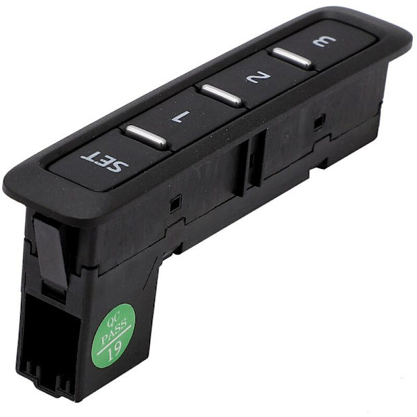 1 stk. Serie Førersæde Memory Switch Knap Sort Sæde Justering Memory Switch Knap, til PASSA 1Z0 959 769 A