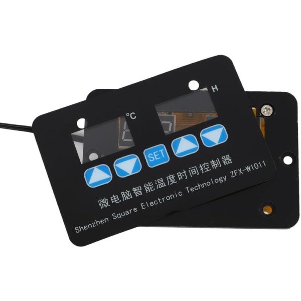 ZFX-W1011 Mikrocomputer Digital Display Temperaturregulator Intelligent Termostat Justerbar Tidsregulator Elektronisk Temperaturstyring Swit