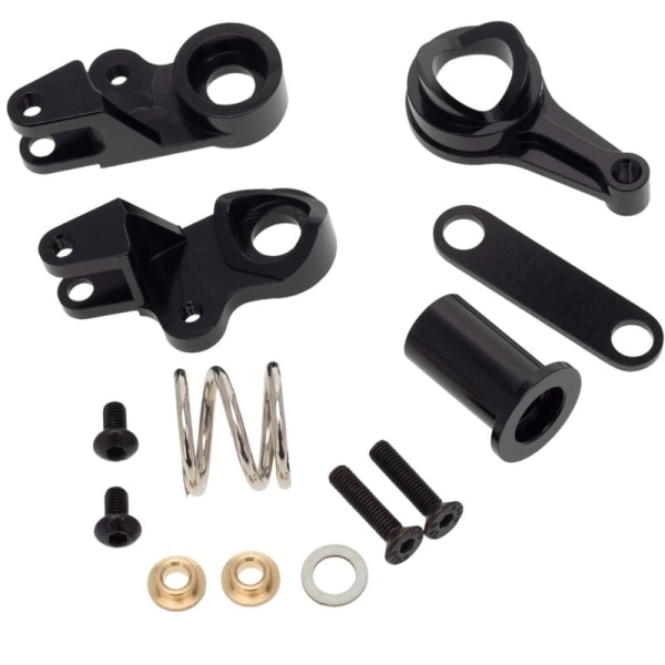 Metallstyrestenger og servosaver for Drag Slash 1967 C10 1/10 RC Drag Truck oppgraderinger deler,1