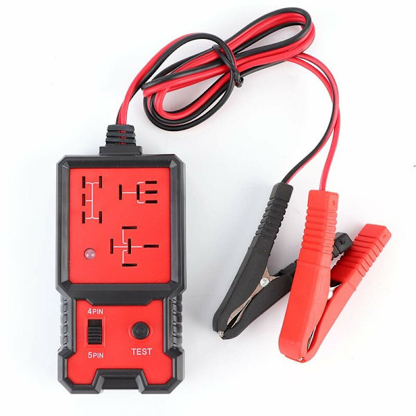 Bilrelätestare, 12V elektronisk bilrelätestare automatisk bildiagnostisk batterikontrollverktyg