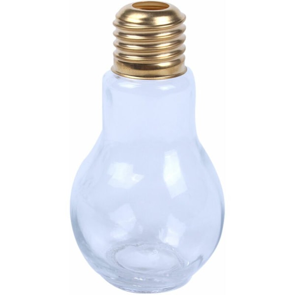 Summer Bulb Bottle Brief Cute Juice Milk Bulbs Leak-Proof Cup or 100 Ml