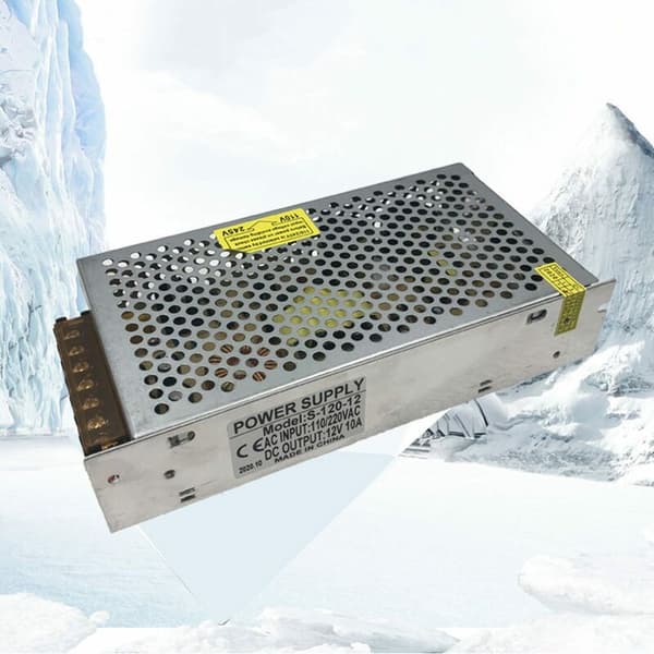 12V 10A LED-brytertransformator strømforsyning 220V til 12V 120W LED-stripebryterdriver for LED-stripe CCTV