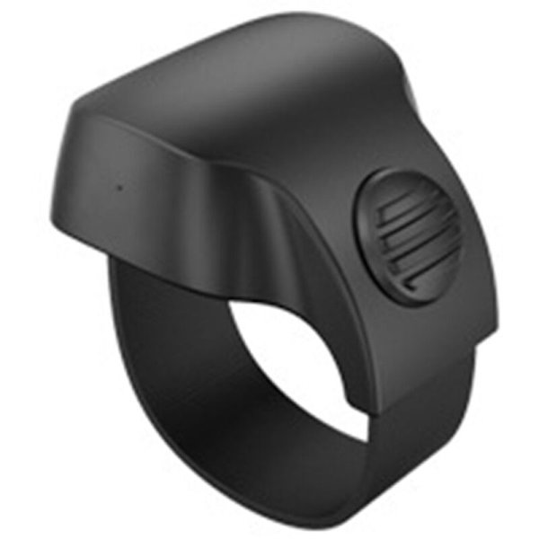 Bärbar MiNi Bluetooth 5.1 Telefon Selfie Fjärrkontroll Ring Trådlös Smart Fjärrkontroll Ring(Svart)