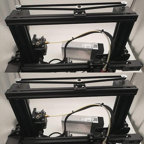 Double Z -päivityssarja korvaavalla hihnapyörän jännityssäädön moottorilla Yhden askeleen sopii -10 3D-tulostimelle