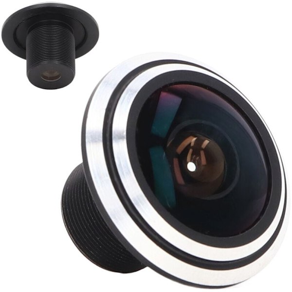 CCTV-sarja, 1,8 mm kalansilmäobjektiivi 5MP pieni hopeinen reunainen verkkovalvontakameran objektiivi (CW-BL1820-5MP-1-silver edge)-