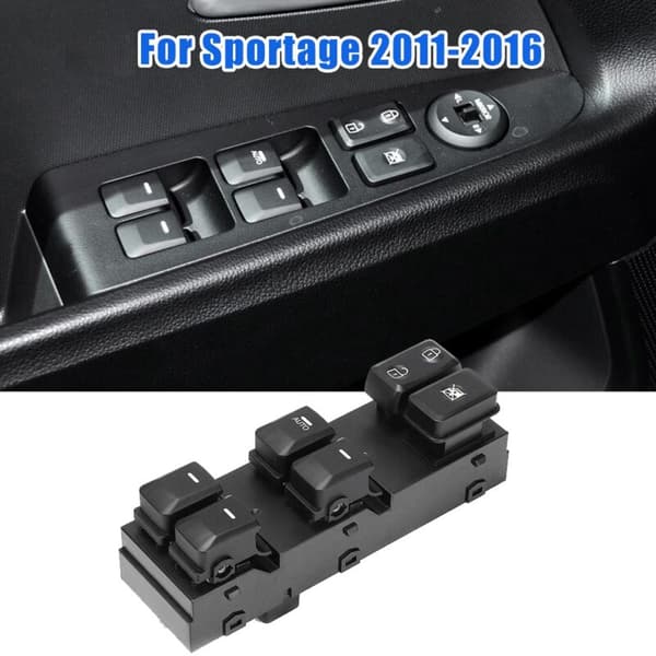 For R 2011-2016 Power Master Vinduskontrollbryter Venstre Førersiden 93570-3W400