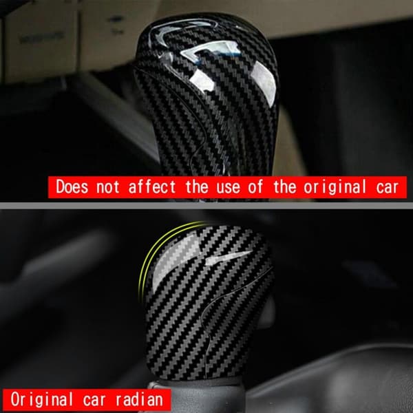 Til Gear Shift Head Sequins Interiør Stickers Special Lim Adhesive Aste Fiber Mønster