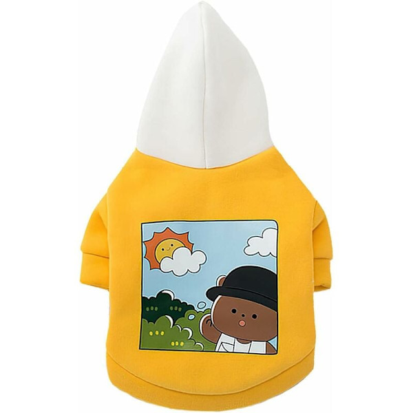Koirahuppari Talvi (XL, Keltainen)-