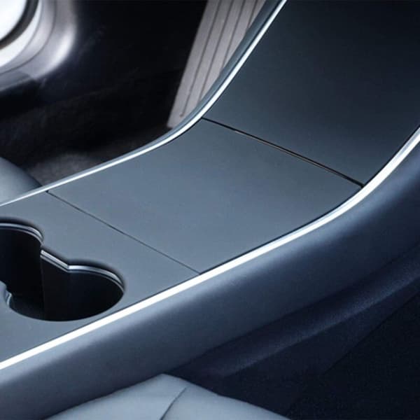 Center Console Wrap, för Model 3 Center Console Protective Film Cover Panel Interior Decoration