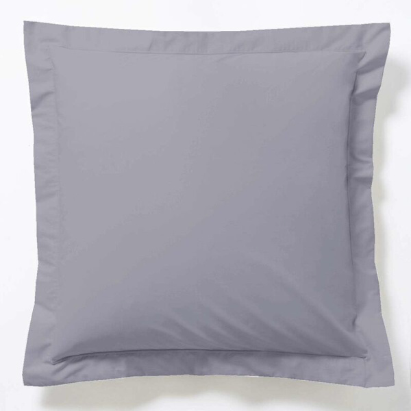 Grå pudebetræk - 65X65Cm - 100% Bomuld