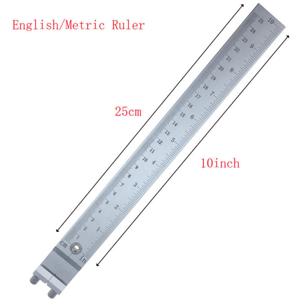 Træværktøjsskuffe CM/Tommer Positionsskab Hardware Jig Guide Wit
