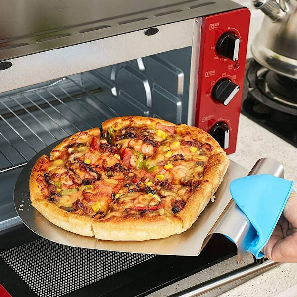 Kakspade i rostfritt stål, pizzapaddel i rostfritt stål, pizzapaddel i rostfritt stål - Fei Yu