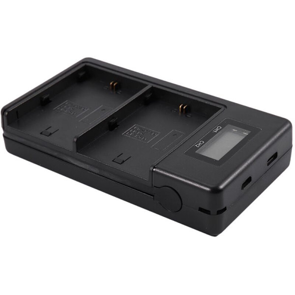 Lp-E6 Kaksoislaturi LCD-akkulaturi 5Ds 5D Mark Ii Iii 6D 7D 80D R-kameralle