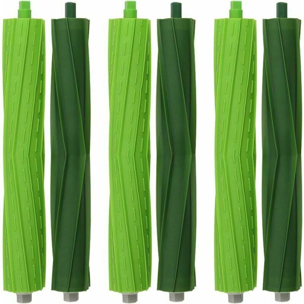 Set med 3 Extraktorrullar Kompatibla med Roomba E5 i7 e5154 e5158. Ersättningstillbehörssats för E6 i7+ Central Extraktorborste