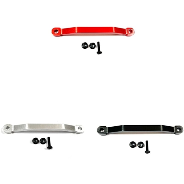 Metallstyrestanglenke trekkstang for HBX 2098B 1/24 RC bil oppgraderinger deler tilbehør, rød