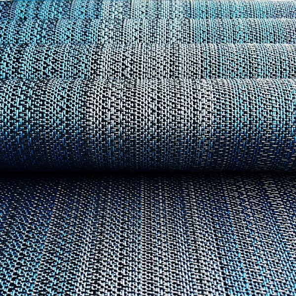 4 kpl PVC-alustaa, liukumattomat ja pestävät, lämmön- ja lian kestävät, synteettiset kuidut, harmaa/sininen, 4