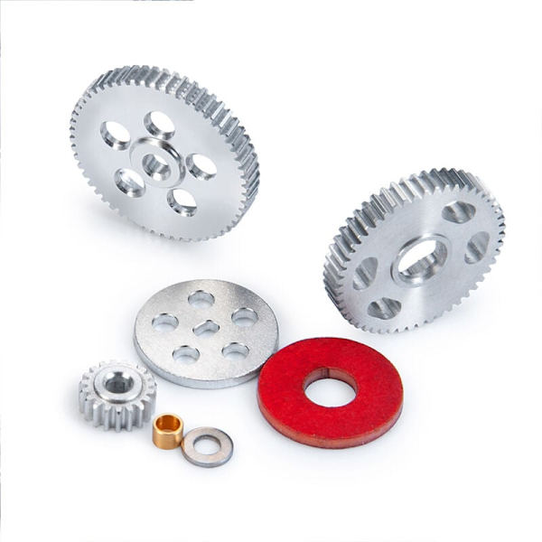 Metallväxellåda Växelsats 19T 51T 55T för Axial SCX24 90081 AXI00002 1/24 RC Bil Uppgraderingsdelar på