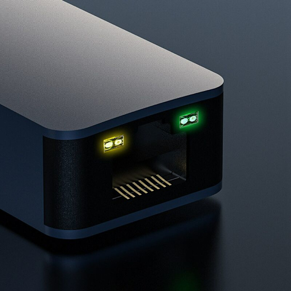 2.5G verkkokorttikaapelimuunnin Type C - RJ45 Gigabit verkkokorttiohjain