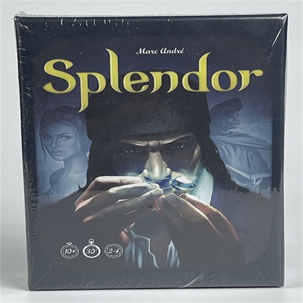 Strategi och snabbt roligt, ett familjespel som passar för åldrarna 10+ Splendor mini edition