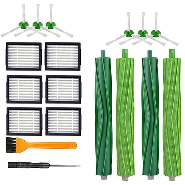 Reservedele Rullebørste Sidebørster Filtre til I7 I7+ E5 E6 Robotstøvsuger Tilbehør