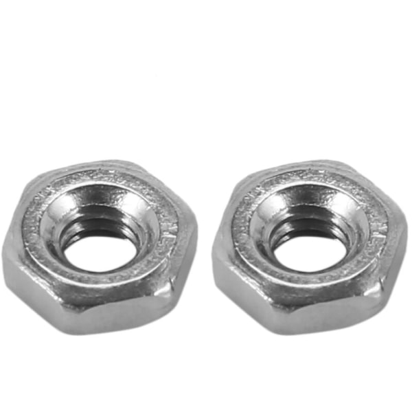 Metrisk feste Din934 100 stk rustfritt stål M2302 sekskantmuttere for bolt