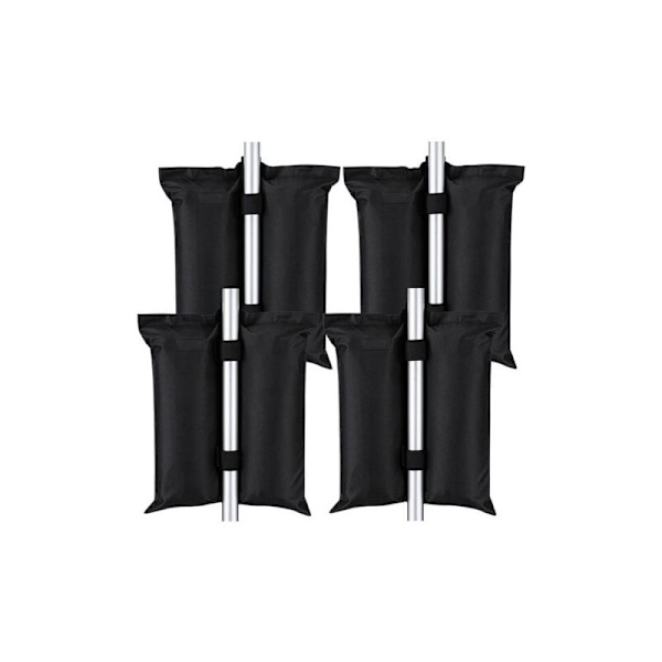 Set med 4 sandpåsar för markisben, mycket tåliga vikter för markistält, parasoll, utomhusgardin, solskydd, poolstege (sand