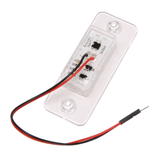 1 par LED-nummerpladelys til A8 D3 2002-2010 E40943022 lampedele billys