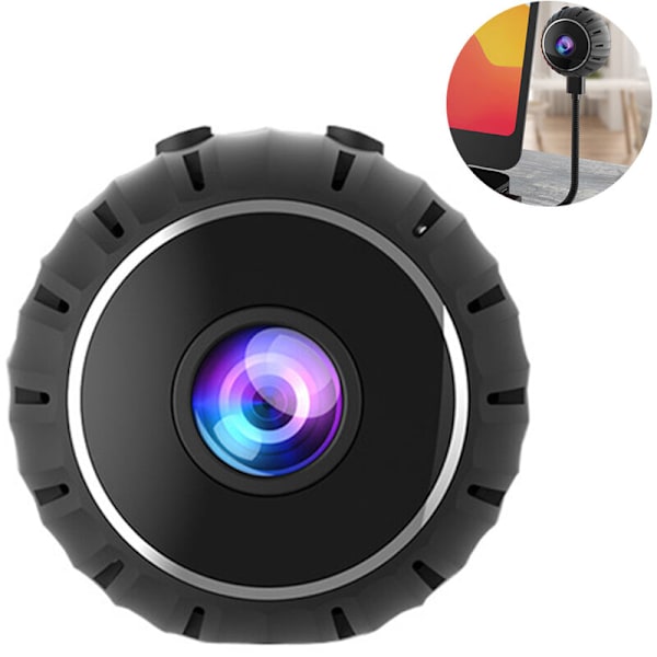 Trådlös dold Nanny Cam Hem Säkerhet Babymonitor Inomhus Videobandspelare med HD Infraröd Nattsyn Smart Kamera