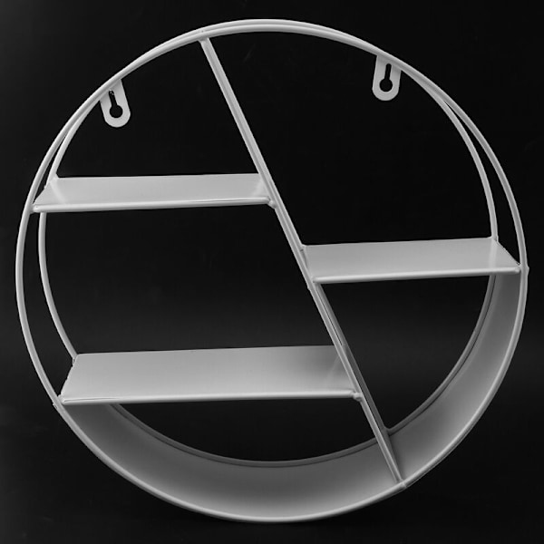 Nordisk stil metal dekorativ hængende hylde rund opbevaringshylde ornament hylde vægdekoration hylde hylder
