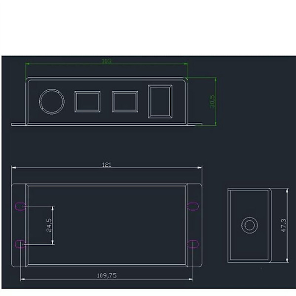 DC 0-10V Seriel Dimmer Synkronisering ON/OFF Drejeknap Controller til 0/1-10V Dæmpbare LED Drivere Elektroniske Forkoblinger