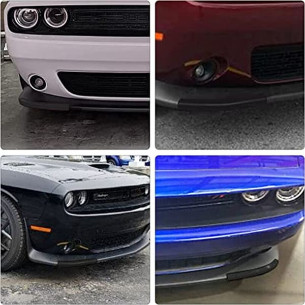 Musta puskurin huulisuoja kotelo 2015-2020 Pack Diffuser Spoiler Splitter Guard