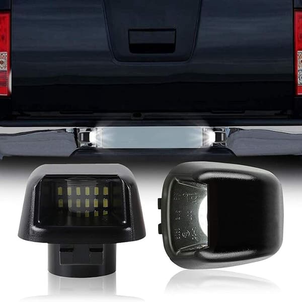 LED-nummerpladelys udskiftning kompatibel med Equator, baglygte