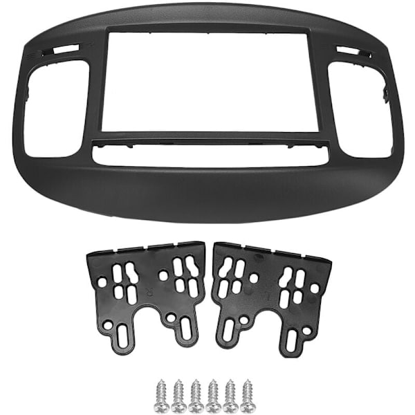 2Din bilradio Fascia för Accent 09-12 DVD Stereo Ramplatta Adapter Dash Installationsram Trim Kit