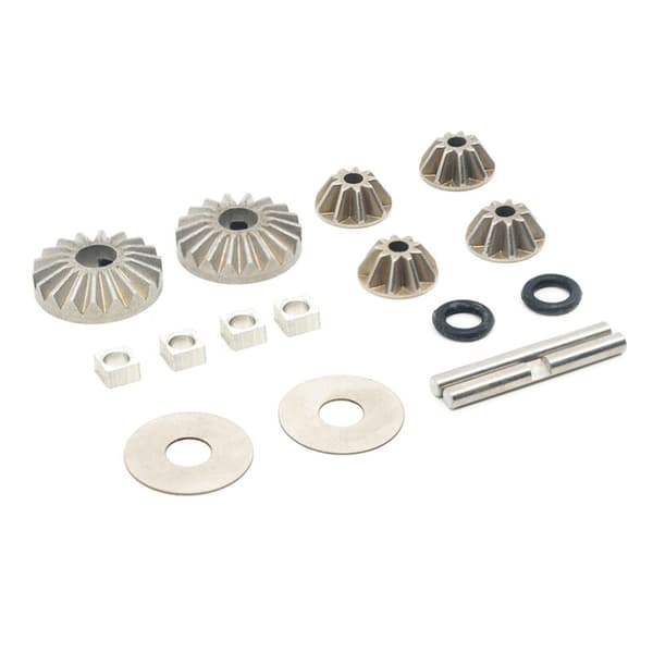 2X Metall Differential Gear Set 8510 för -07 DBX07 EX-07 EX07