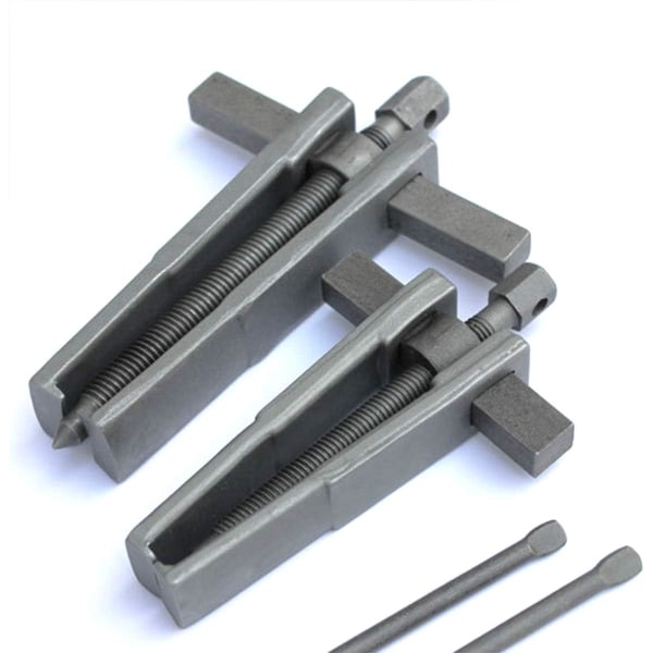 To kæbe gearlejer aftrækker Slank kæbe 3" 75 mm, Carbon Steel Mini 2 Arm