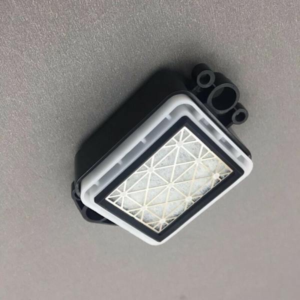 2 st serie med dubbelhuvud DX5 skrivhuvud lockstation för Thunderjet Gongzheng GZ Prismajet lösningsmedels skrivare plotter lock topp