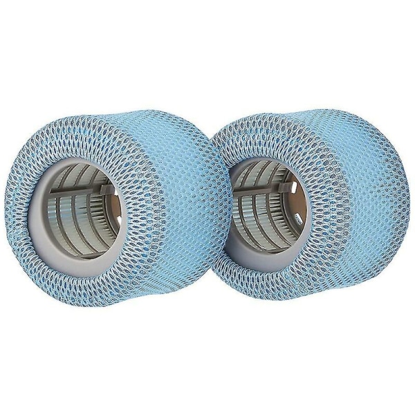 Starlight-oppblåsbare spa Mspa V2. 108cm 2 beskyttelsesnett for spa 2020, blå