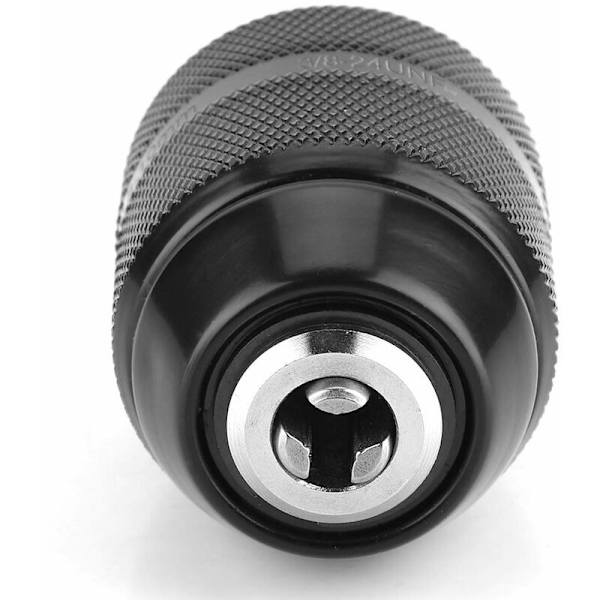 0,8 mm-10 mm nyckellös borrchuck, 3/8\" gängad chuckless elektrisk borrchuck för elektrisk borr