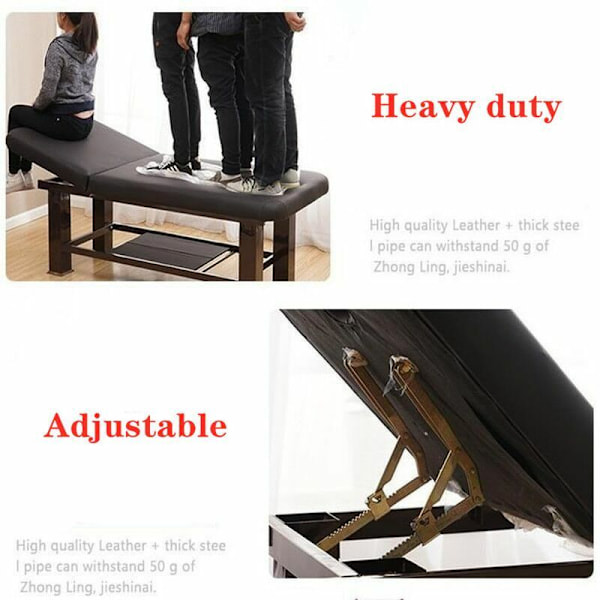 1 stk Heavy Duty Justerbar Sofa Hengsel Vegg Seng Triangelbrakett Folding Løftemekanisme